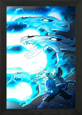 Undertale gerahmtes Wandbild Poster Leinwanddruck Bild
