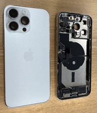 iPhone 14 Pro Max Silver White Back Housing Replacement Original OEM Grade B