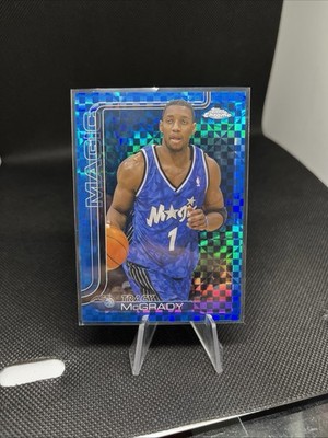 2025-26 Topps Chrome - Tracy McGrady #245 Blue X-Fractor