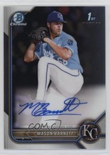 2022 Bowman Draft Chrome Draft Pick Auto Mason Barnett #CDA-MB Auto 1g9n