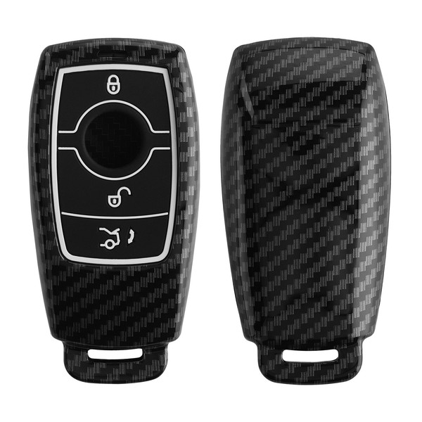 HüLle FüR Mercedes Benz Smart Key AutoschlüSsel Nur Keyless SchutzhüLle-image