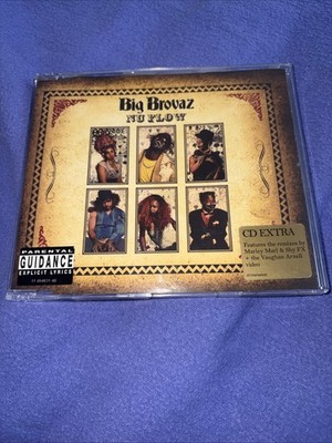 BIG BROVAZ Nu Flow -- CD MUSIK MAXI SINGLE ELECTRONIC DRUM BASS UK GARAGE