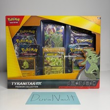 Pokemon TCG 2024 Tyranitar EX Premium Collection Box New Factory Sealed