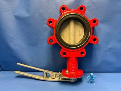 Bray Series 31 4'' Butterfly Valve, Cast Iron Body, 316 SS Disc & Stem, FKM Seat