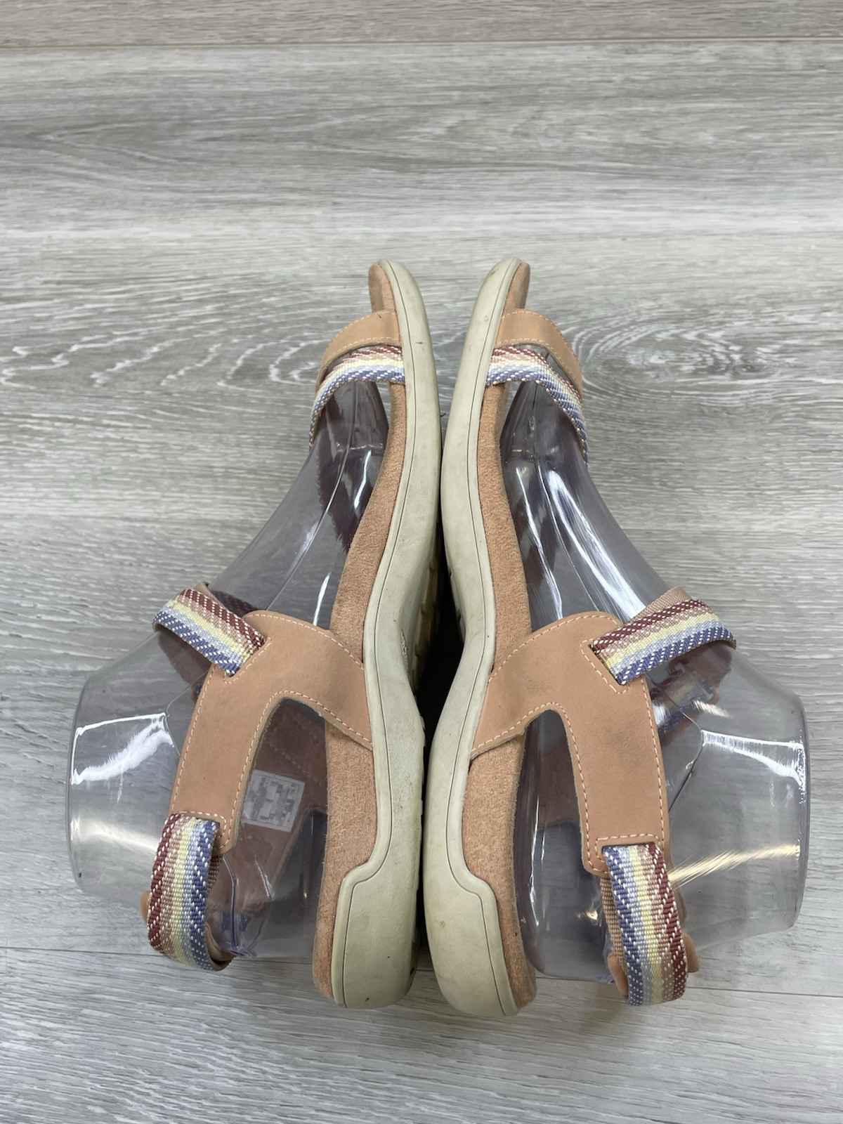 Merrell Tuscany sandali da donna US 9 marroni comodi in pelle scarpe da trekking trail