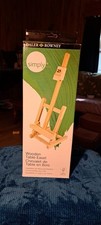 Daler-Rowney Simply Wooden Table Easel with Collapsible Base New In Box