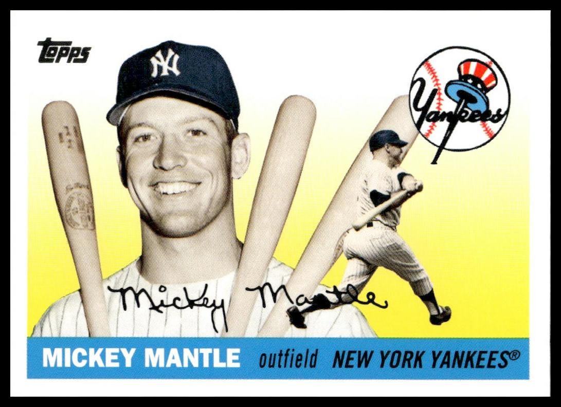 2008 Topps #MMS47 Mickey Mantle Mickey Mantle Story New York Yankees NM+