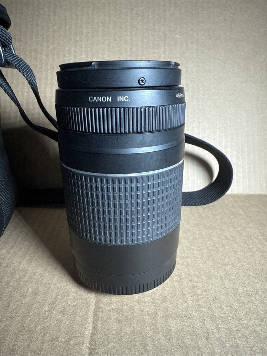 Canon Zoom Lens EF 75-300mm 1:4-5.6 iii | eBay