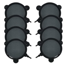 kathson 4.2 Inch Air Stone Disc Bubble Diffuser 8 PCS with Suction Cups Fish ...