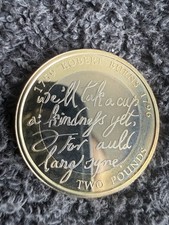 Great Britain 2009 Proof £2, 2 Pound Coin, Robert Burns