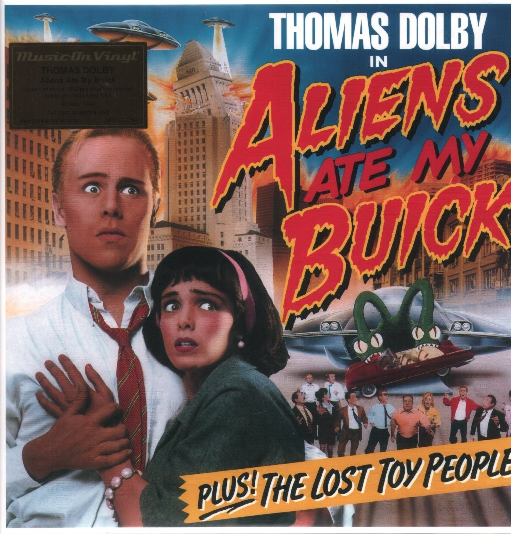 Thomas Dolby Aliens Ate My Buick LP vinyl Europe Music On Vinyl 2025 180g clear