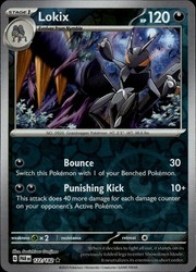 Lokix 122/182 Paradox Rift Reverse Holo Rare