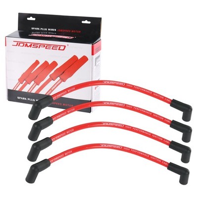 Marine Spark Plug Wire Set 10Mm Replacement for Johnson Evinrude Outboard Engine