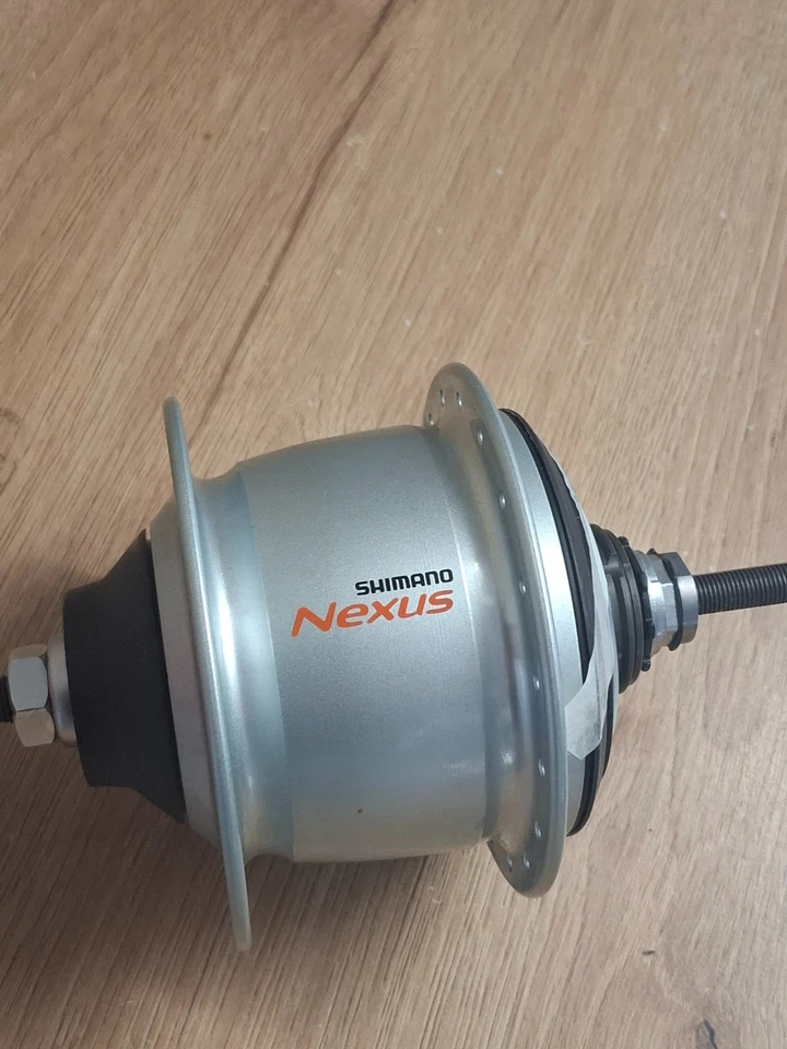 Mozzo Shimano Nexus SG-C6001-8V 8 velocità 36H 184 mm argento - freno a cerchio - Immagine 4 di 4