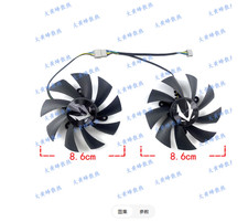For ZOTAC RTX2060 2060S GTX1660 1660S 1660ti AMP Graphics Card Cooling Fan