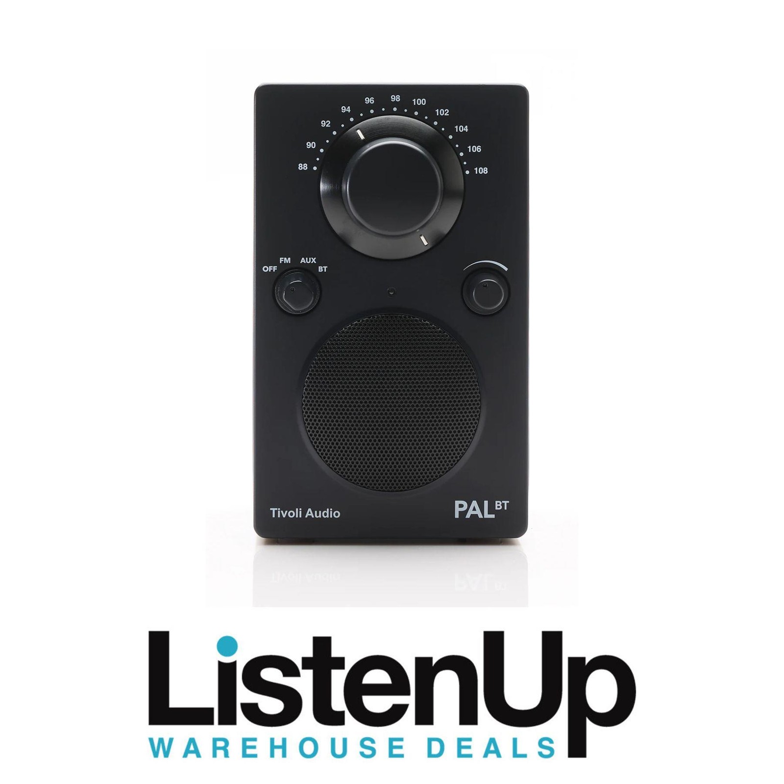 Tivoli Audio PAL BT (Gen 3) Portable Bluetooth FM Radio, USB