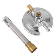  Stainless Steel Laboratory Burner With Flame Stabilizer - Heavy Duty Needle