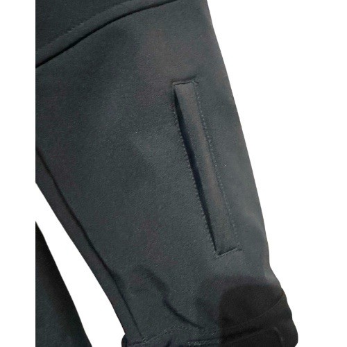 Fabletics Black Softshell Hooded Jacket Full Zip … - image 5