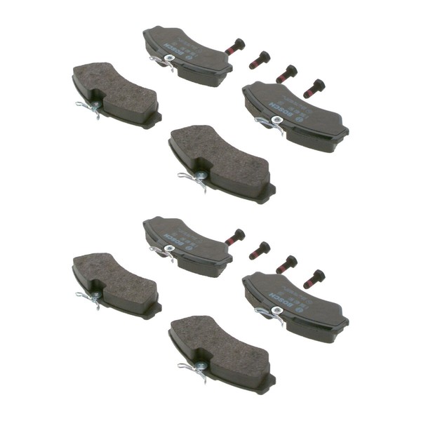 2 BremsbelagsäTze Scheibenbremsen 19,5 Mm Bosch FüR U.A. VW Transporter-image