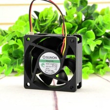 For SUNON KDE1206PTV1 6025 6cm DC 12V Speed Cooling Fan Fast Shipping 1.7W 3-Pin