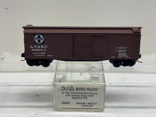 Micro trenes Kadee escala N MTL 39060 Santa Fe ATSF 38691CT vagón de carga de TT Set | Zustand: New
