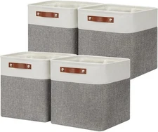 Storage cube basket, for organizing, 12 inches × 12 inches × 12 inches