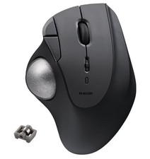 ELECOM Ergonomic Comfort Design Trackball IST Wireless 2.4GHz Connect NEW