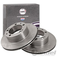 2X A.B.S. Bremsscheiben 282Mm Vorne Passend FüR Porsche 944