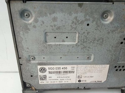 5g0035456 amplifier VOLKSWAGEN GOLF VII 5G1 BE1 09.2012- 2.0 susop952541