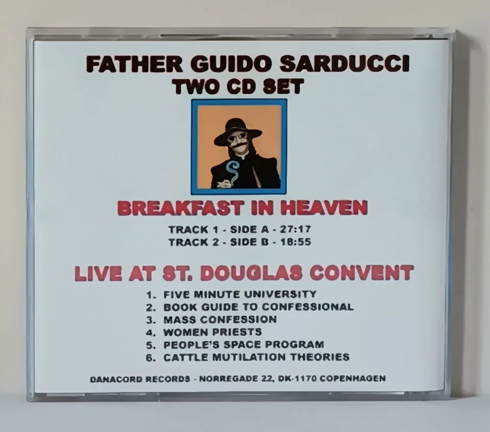 Father Guido Sarducci: 2 CD Set. Copenhagen. Pre-owned - Image 2 of 4