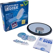 Toysmith Euler’S Disk – Create a Hypnotic Display of Light & Sound- Science Desk