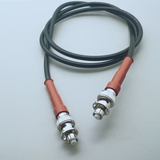 SHV 5KV 5000V Male (hole) High Voltage Connector to Male hole RG58 cable 1~16FT