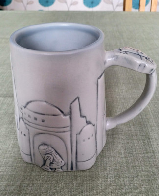 Star Wars Galaxys Edge Kaffeebecher, R2D2 Millennium Falcon Battu Tasse Disneyland