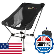 Campday Portable Hiking Camping Chair Ultralight Foldable Backpacking Small Ligh