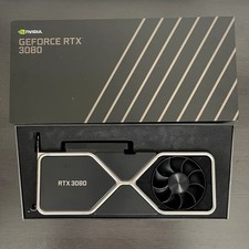 NVIDIA GeForce RTX 3080 Founders Edition 10GB GDDR6X Graphics Card -...