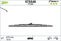 1X Valeo 575548 Wischblatt FüR Nissan CitroëN Vw Ford Opel