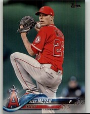 2018 Topps Alex Meyer #548 Los Angeles Angels