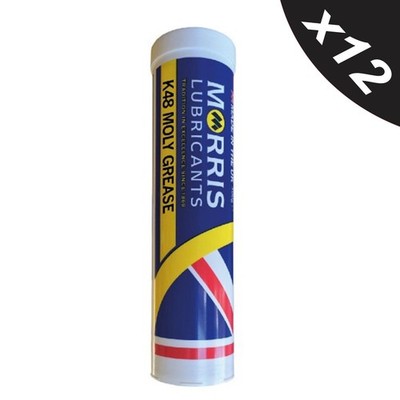 12x Morris K48 Moly CV Gelenkfett Molybdän Lithium Gleitlager Radlager 400g