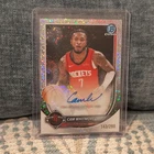 Topps 2025-26 Bowman Cam Whitmore Rockets Auto #BCA-CW Speckle /299