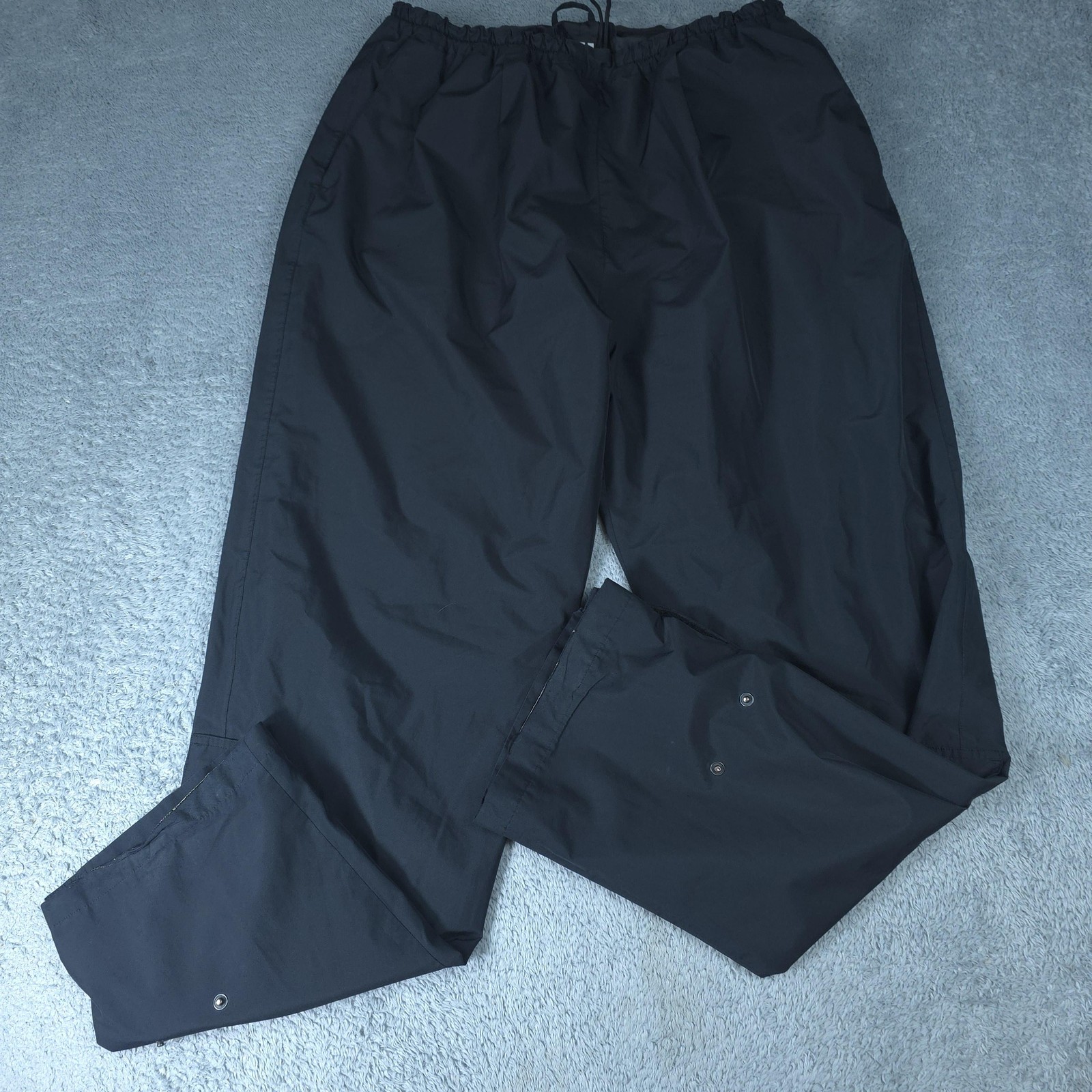 FootJoy Pants Mens XL Black DryJoys Waterproof Elastic Waist Golf Rain Pants