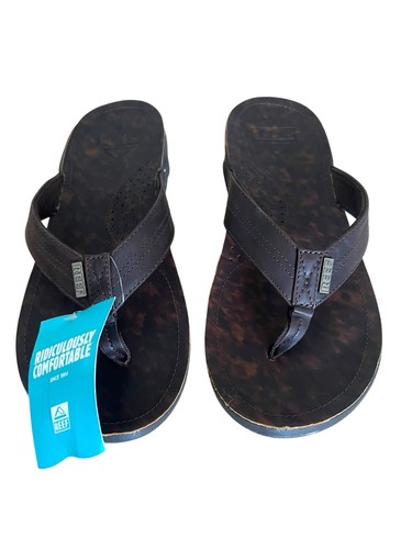 J-Bay III Men's Full Grain Leather Flip Flop Sandals Size 11 Waterproof NWT - Picture 3 of 18