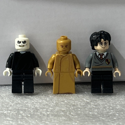 LEGO Lord Voldemort MINIFIG Lot Harry Potter 20th Anniversary Gold 76389 hp312