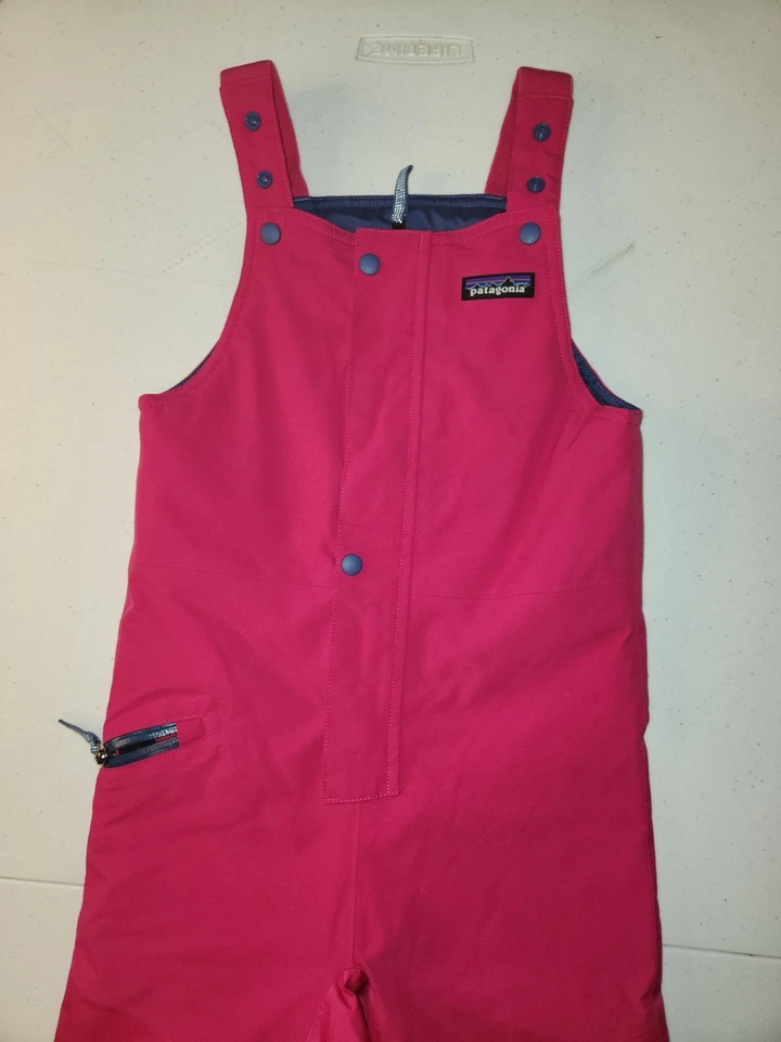 Babero de nieve PATAGONIA H2NO TALLA 5T ROSA  Foto 3 de 4