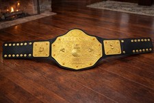 Official WWF Kurt Angle World Heavyweight Championship Belt(2001)–FREE SHIPPING