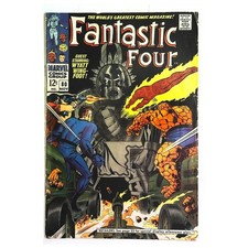 Fantastic Four #80 - 1961 series Marvel comics VG Full description below [b]