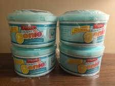 Lot Of 4 NEW Playtex Diaper Genie TwistAway System Refills