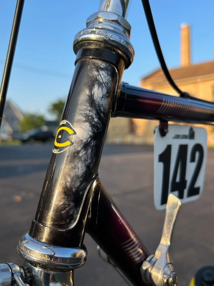 Bicicleta de carreras de colección CIOCC San Cristóbal, Campagnolo, Cinelli, Columbus SL  Foto 4 de 4