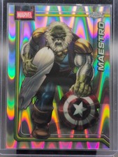 2026 Topps Chrome Marvel Comics Captain America Maestro #133 Raywave