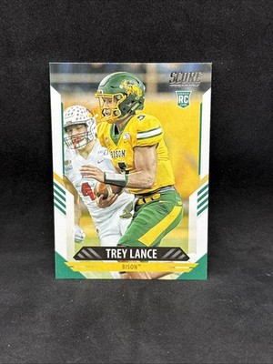 2021  Score Trey Lance #303 North Dakota State Bison  Rookie RC