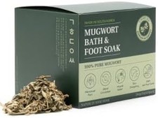Monage Korean Organic Mugwort Bath and Foot Soak 10 Pack Natural Home Spa...